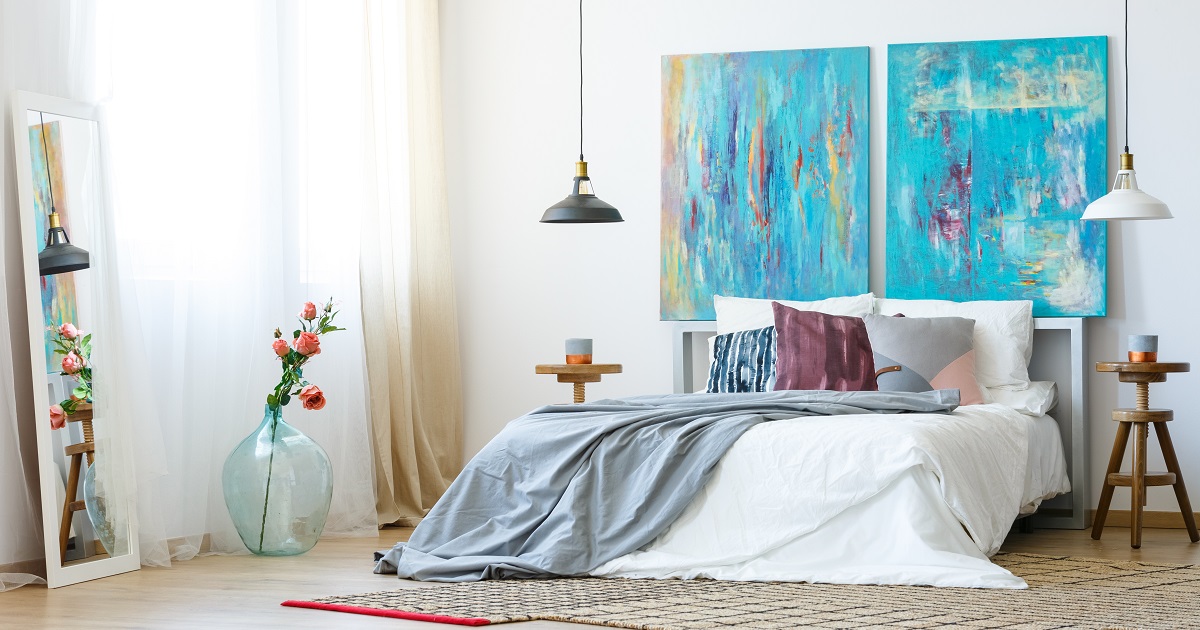Weekend Home Project: How To Decorate Above The Bed