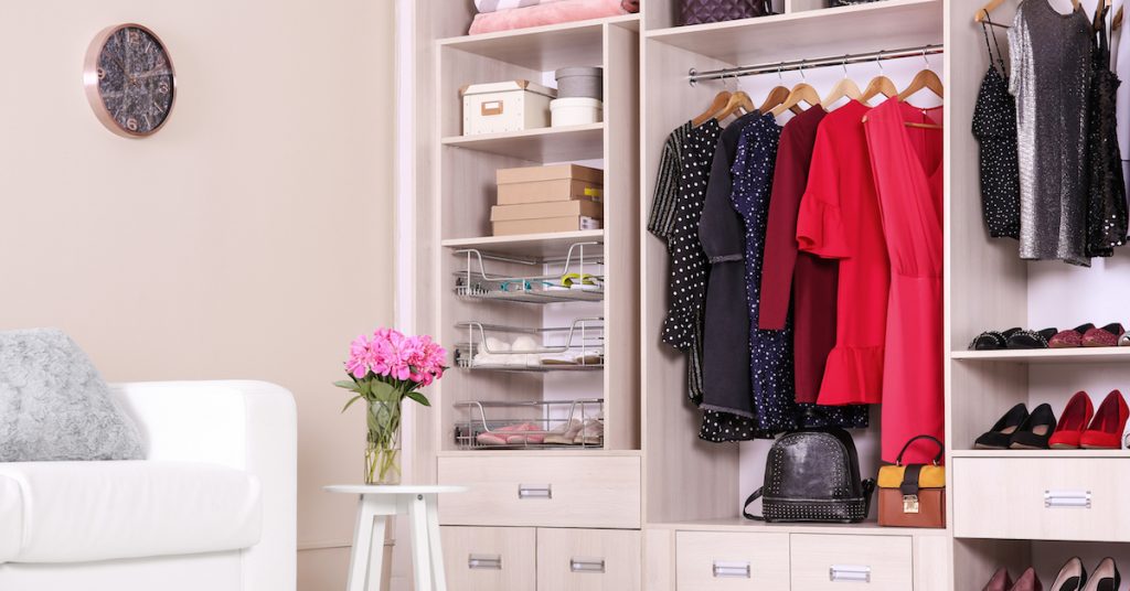 wardrobe organising Ideas