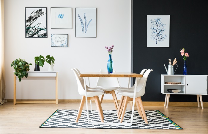 arrange furniture