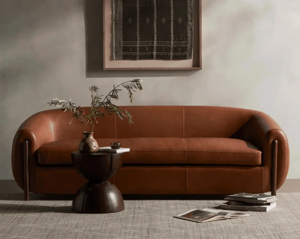 leather sofa set