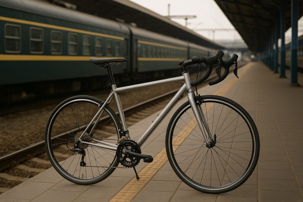 bicycle transportation in train