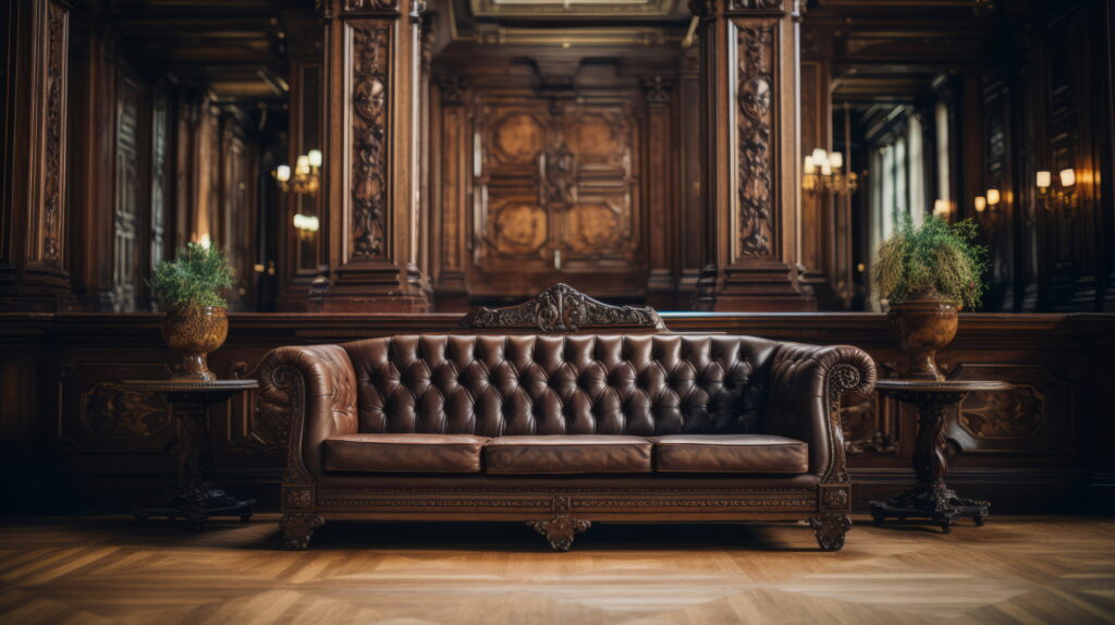 leather sofa set