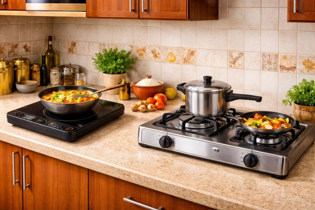 induction and lpg