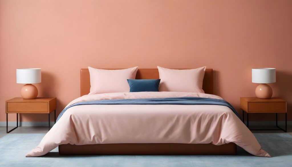 a bed in dispaly